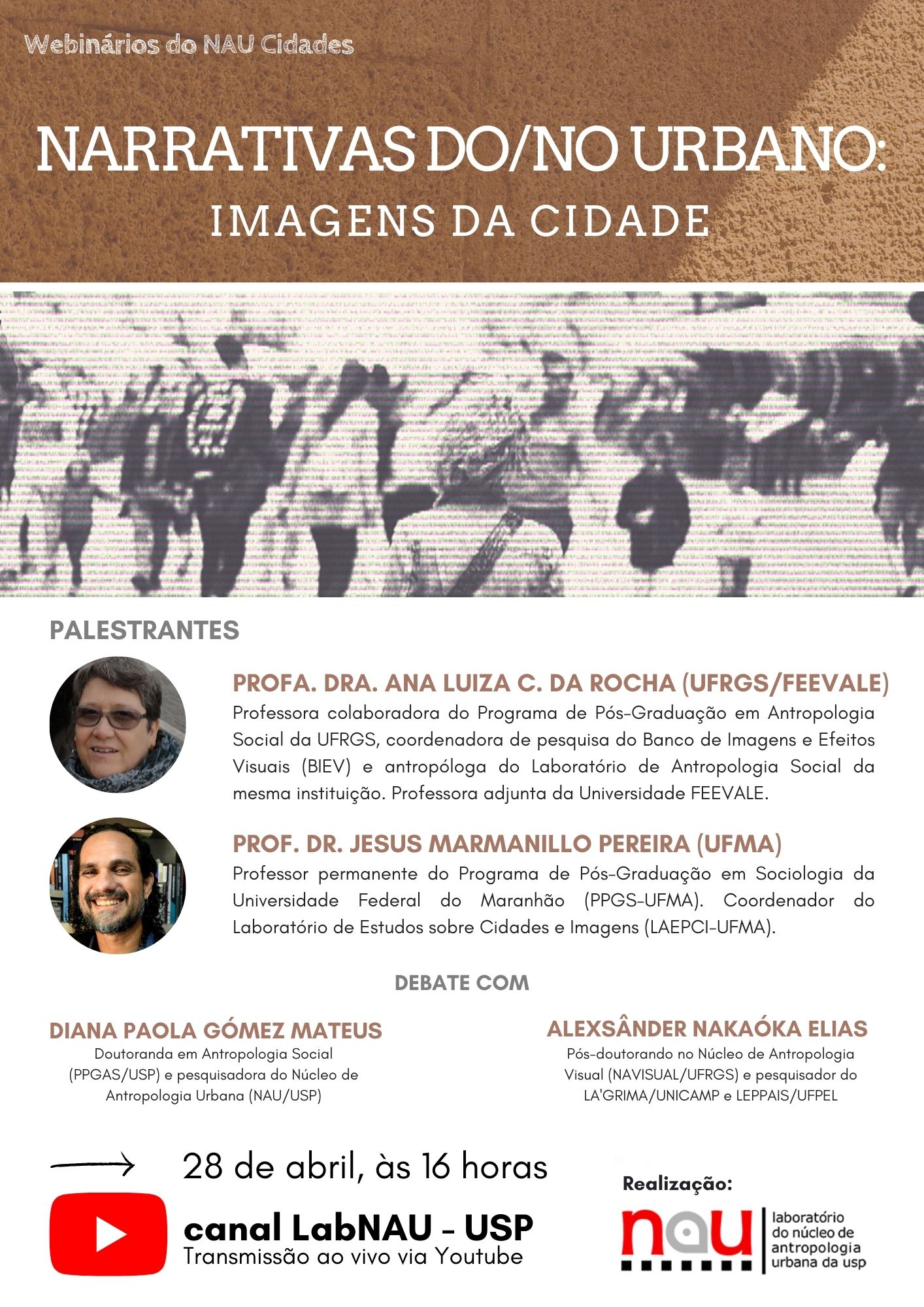 webnario de Abril, NAU Cidades